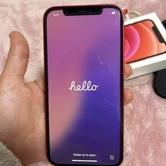 iPhone12 赤 64G 本体の画像