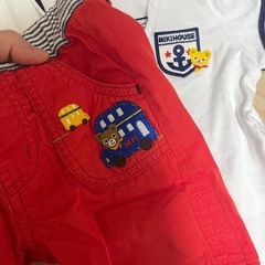 miki house✨人気柄✨セットアップ✨上下セット✨半袖半パン✨の画像