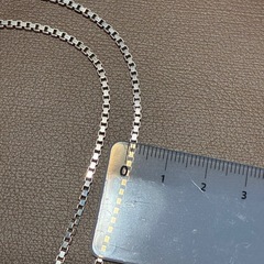 シルバー 925 ベネチアン チェーン ネックレスの画像