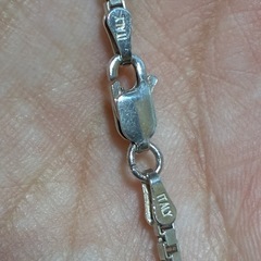 シルバー 925 ベネチアン チェーン ネックレスの画像