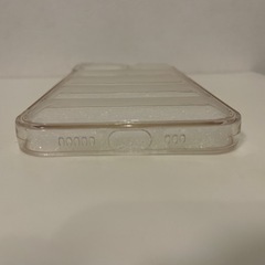 ❣️無料❣️iPhone12/12Pro用ケース キルティングクリア の画像