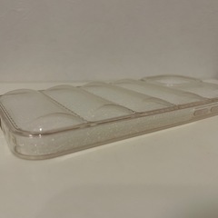 ❣️無料❣️iPhone12/12Pro用ケース キルティングクリア の画像