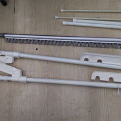 超お買い得　天井　物干し竿　突っ張り棒　ハンガーラック　洗濯機　物干し竿　ハンガー　ラックの画像