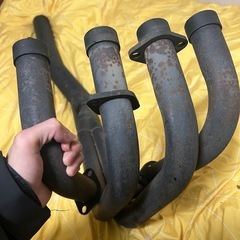 ホーネット250 ショート管　マフラーの画像