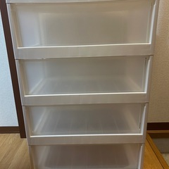 (商談中)【収納ケース】差し上げますの画像