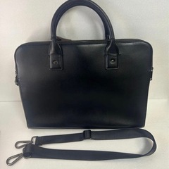 ZARA Man ビジネスバッグ 黒✨ タグ付き 美品 ショルダー可の画像