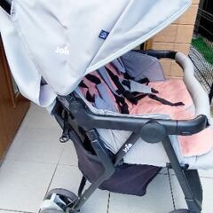 二人乗りベビーカーの画像