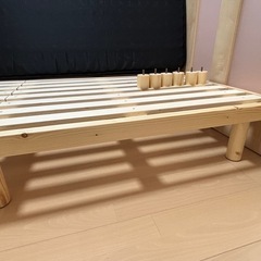 ベッドフレームのみ セミダブル の画像