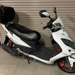 キムコ レーシング125FI セル始動 KYMCOの画像