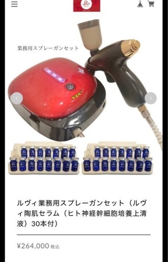 REVI ルヴィ スプレーガンセット（定価260,000円）高級美容機器／動作確認済み
