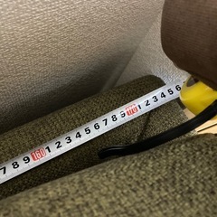 3人がけ ソファ 緑 ふかふか クッション付き 洗えるカバーの画像