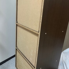 カラーボックス　扉の画像