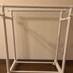 無料✨ハンガーラック　2段の画像