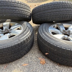 タイヤ　プラド　純正ホイールの画像