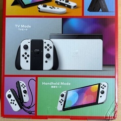 【新品・未使用】Nintendo Switch 有機ELモデル　白の画像