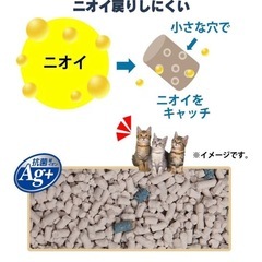 猫砂　5L×4袋の画像