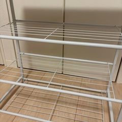 Homple 天板付きシューズラックの画像