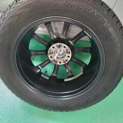 【美品！バリ山！！】スタッドレス＆ホイール　225/60-17（+38）４本セットの画像