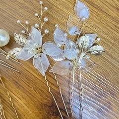 同窓会 髪飾り･ボアジャケットの画像