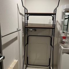 決定しました　洗濯機ラックの画像