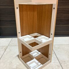 ◆1,500円◆おしゃれな傘立て／アンブレラスタンド◆4本（長傘・折り畳み傘）受け皿付き◆美品◆の画像