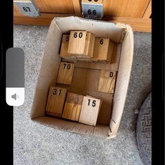 昭和銭湯木製ロッカーの画像