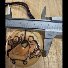 江戸細工細密彫刻 置物提げ物
の画像