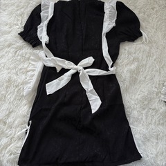 チャイナドレス　エプロン　メイド　コスプレ　衣装　Mの画像