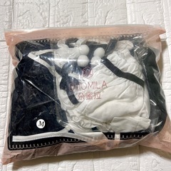 チャイナドレス　エプロン　メイド　コスプレ　衣装　Mの画像