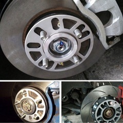 ホイールスペーサー 5mm ホイールオフセット 4枚セットの画像