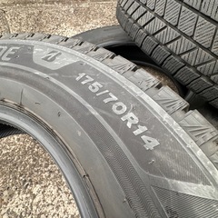 スタッドレス 175/70 R14ブリヂストン プリザック VRX3 　の画像