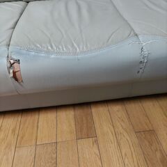 カバーでソファの傷みも隠れますの画像