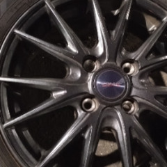 🔶短期出品！美品！アルミホイル155.65.14！YOKOHAMA！スタッドレス！バリ山！4本セットの画像