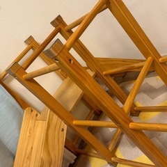 ジャングルジム　すべり台　RIZKIZ　木製　　の画像