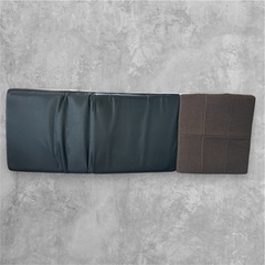  座椅子 【フロアチェア マットレス兼用 折りたたみ】ブラウンの画像