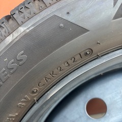 スタッドレスタイヤ　軽自動車　155/65R14の画像