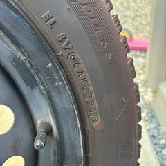 スタッドレスタイヤ　軽自動車　155/65R14の画像
