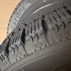 トヨタアクア用 BRIDGESTONE ブリザック  vrx2 155/65r14 4本セットホイル付き の画像