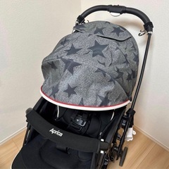 美品　Aprica アップリカ　LUXUNA CUSHION ベビーカーの画像