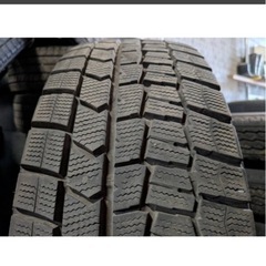 215/60R17 2021年製 9分山 ダンロップ WINTERMAXX WM02 1本/中古スタッドレスタイヤの画像