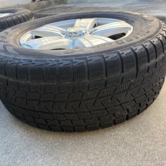ランドクルーザー　285/60R18 ランクル　スタッドレスタイヤ　ホイール　4本セット　中古　の画像