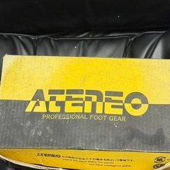 受け取り様決定！静電気帯電防止靴ATENEO作業靴26.5センチ未使用品　無料！の画像