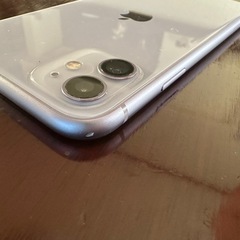 Apple Iphone 11 128GB    パープル　SIMフリー　Usedの画像