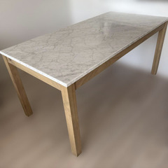 【超美品】Francfrancチェロ ダイニングテーブル 160cmの画像