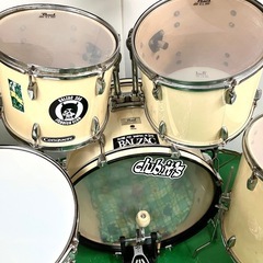 【引き取り限定】◆Pearl パール◆ドラムセット CHECKER シリーズ 一式の画像