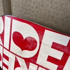 レディース　ビンディング付き　スノーボード板の画像