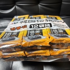 韓国海苔ニコニコ海苔 12個　新品 未開封の画像