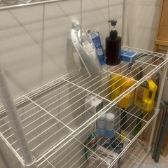 (予約中)スチールラック(白)の画像