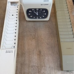  タイムカード タイムレコーダー  AMANO BX2000の画像