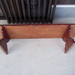 一枚板　文机　飾り台　陳列台などにの画像